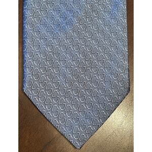 Lamberti Blue 100% Silk Men’s Neck Tie Made In Italy